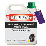 Denny's Stain Paint For Fences Colour- Violetline Purple - Weatherproof Uv-Safe Protect