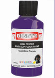 Denny's Floor Paint For Grip Coating Colour- Violetline Purple - Anti-Slip Hardwearing Safe