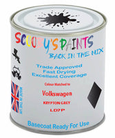 Paint Mixed Volkswagen Polo Krypton Grey Ld7P Basecoat Car Spray Paint