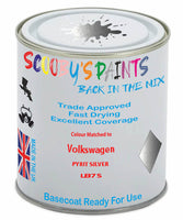 Paint Mixed Volkswagen Passat Variant Pyrit Silver Lb7S Basecoat Car Spray Paint