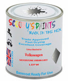 Paint Mixed Volkswagen Polo Silverstone Urban Grey Ld7W Basecoat Car Spray Paint