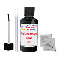 Volkswagen/Vw Deep Black Touch Up Paint Code LC9X Scratch Repair Kit