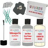 Volkswagen Glacier/Moon White Car Detailing Paint and polish finishing kit