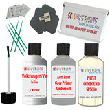 Volkswagen Ice Silver Car Detailing Paint and polish finishing kit