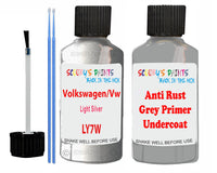 Volkswagen Light Silver Car Paint