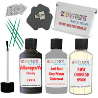 Volkswagen Oolong Grey Car Detailing Paint and polish finishing kit