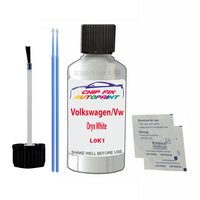 Volkswagen/Vw Oryx White Touch Up Paint Code L0K1 Scratch Repair Kit