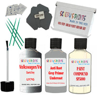 Volkswagen Quartz Grey Car Detailing Paint and polish finishing kit