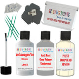 Volkswagen White Silver Car Detailing Paint and polish finishing kit