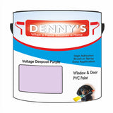 Denny's Plastic Paint For Pvc Colour- Voltage Deepcoil Purple - Adhesion Tough Colour-Hold