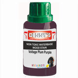 Denny's Stain Paint For Fences Colour- Voltage Plum Purple - Weatherproof Uv-Safe Protect
