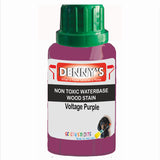 Denny's Stain Paint For Fences Colour- Voltage Purple - Weatherproof Uv-Safe Protect