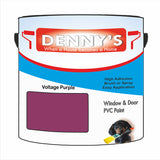 Denny's Plastic Paint For Pvc Colour- Voltage Purple - Adhesion Tough Colour-Hold