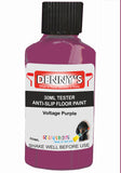Denny's Floor Paint For Grip Coating Colour- Voltage Purple - Anti-Slip Hardwearing Safe