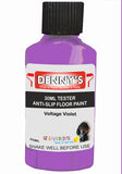 Denny's Floor Paint For Grip Coating Colour- Voltage Violet - Anti-Slip Hardwearing Safe