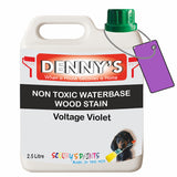 Denny's Stain Paint For Decking Colour- Voltage Violet - Anti-Slip Weatherproof Nourish