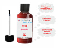 Volvo Flamenco Red Paint Code 702