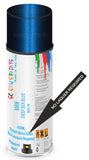 bmw x6 tiefsee blue wa76 2-pack 2k spray direct shine gloss paint Aerosol Spray Paint