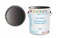 Mixed Paint For Land Rover Range Rover, Westminster/Arken Grey, Code: 445, Silver/Grey