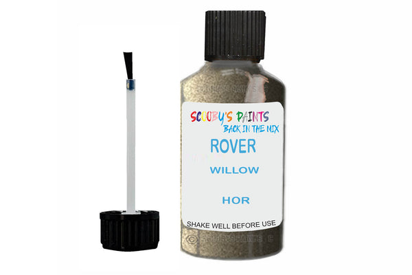 Mixed Paint For Rover 400 Tourer, Willow, Touch Up, Hor