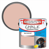 Denny's Chalk Paint For Furniture Colour- Warm Vanilla Buff - Matte Scuffproof Refresh