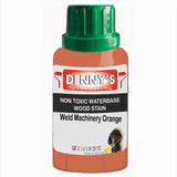 Denny's Stain Paint For Decking Colour- Weld Machinery Orange - Anti-Slip Weatherproof Nourish