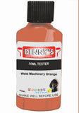 Denny's Waterpoof Paint For Ponds Colour- Weld Machinery Orange - Waterproof Fish-Safe Leakstop