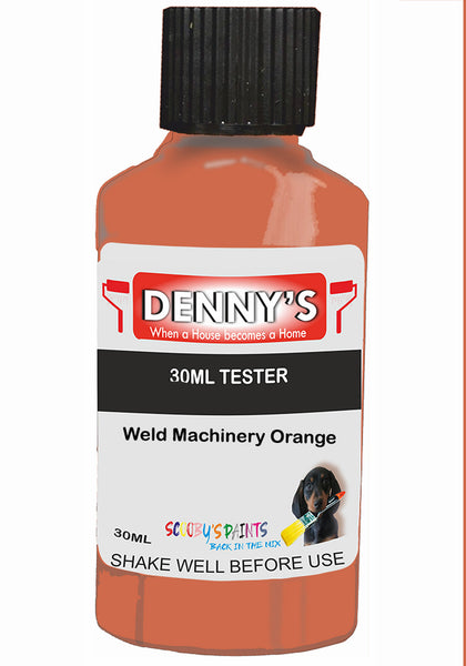 Denny's Chalk Paint For Furniture Colour- Clay Harvest Orange - Matte Scuffproof Refresh