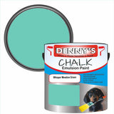 Denny's Chalk Paint For Cabinets Colour- Whisper Meadow Green - Matte Scuffproof Easy-Clean