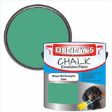 Denny's Chalk Paint For Cabinets Colour- Whisper Mint Eucalyptus Green - Matte Scuffproof Easy-Clean