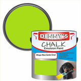 Denny's Chalk Paint For Cabinets Colour- Whisper Moss Garden Green - Matte Scuffproof Easy-Clean