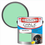 Denny's Chalk Paint For Cabinets Colour- Willow Mint Green - Matte Scuffproof Easy-Clean