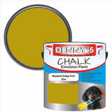 Denny's Chalk Paint For Cabinets Colour- Woodland Vintage Grain Olive - Matte Scuffproof Easy-Clean