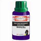 Denny's Stain Paint For Decking Colour- Workshop Blue - Anti-Slip Weatherproof Nourish