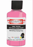 Denny's Floor Paint For Grip Coating Colour- Workshop Candy Pink - Anti-Slip Hardwearing Safe