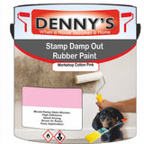 Denny's Waterpoof Paint For Stamp Out Damp Colour- Workshop Cotton Pink - Damp-Block Mould-Safe Breathable