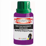 Denny's Stain Paint For Decking Colour- Workshop Deepcoil Purple - Anti-Slip Weatherproof Nourish