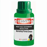 Denny's Stain Paint For Decking Colour- Workshop Forest Green - Anti-Slip Weatherproof Nourish