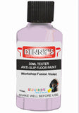 Denny's Floor Paint For Grip Coating Colour- Workshop Fusion Violet - Anti-Slip Hardwearing Safe