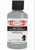 Denny's Floor Paint For Grip Coating Colour- Workshop Grey - Anti-Slip Hardwearing Safe
