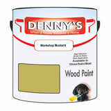 Denny's Wood Paint For Decking Colour- Workshop Mustard - Anti-Slip Weatherproof Durable