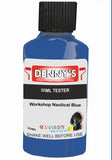 Denny's Waterpoof Paint For Stamp Out Damp Colour- Workshop Nautical Blue - Damp-Block Mould-Safe Breathable