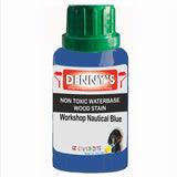 Denny's Stain Paint For Decking Colour- Workshop Nautical Blue - Anti-Slip Weatherproof Nourish