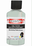 Denny's Floor Paint For Grip Coating Colour- Workshop Pallet Green - Anti-Slip Hardwearing Safe