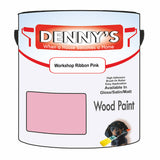 Denny's Wood Paint For Decking Colour- Workshop Ribbon Pink - Anti-Slip Weatherproof Durable