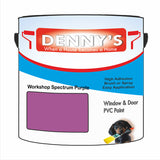 Denny's Plastic Paint For Acrylic Colour- Workshop Spectrum Purple - Adhesion Chip-Resistant Smooth