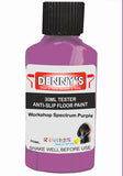 Denny's Floor Paint For Grip Coating Colour- Workshop Spectrum Purple - Anti-Slip Hardwearing Safe