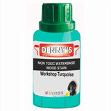 Denny's Stain Paint For Decking Colour- Workshop Turquoise - Anti-Slip Weatherproof Nourish