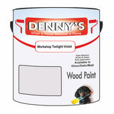 Denny's Wood Paint For Decking Colour- Workshop Twilight Violet - Anti-Slip Weatherproof Durable
