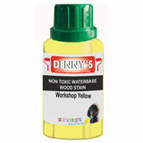 Denny's Stain Paint For Decking Colour- Workshop Yellow - Anti-Slip Weatherproof Nourish